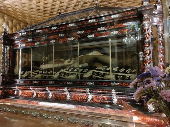 Santo Sepulcro de Logroño instalado en la Capilla de Los Ángeles de la Concatedral de la Redonda