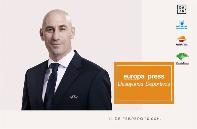 El presidente de la Real Federación Española de Fútbol (RFEF), Luis Rubiales, será el protagonista este martes de los Desayunos Deportivos de EP.