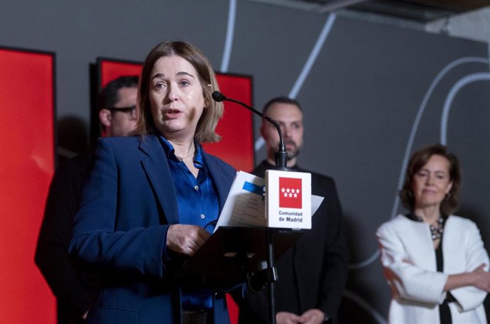 La consejera de Cultura, Turismo y Deporte de la Comunidad de Madrid, Marta Rivera de la Cruz. Archivo.