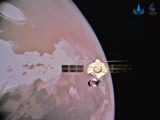 Orbitador Tianwen 1 alrededor de Marte