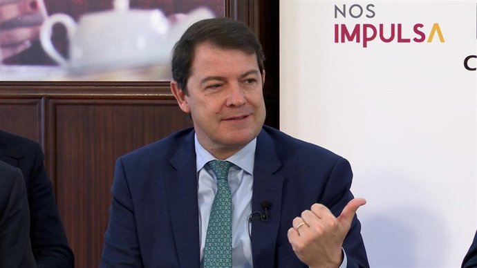 El presidente de la Junta, Alfonso Fernández Mañueco