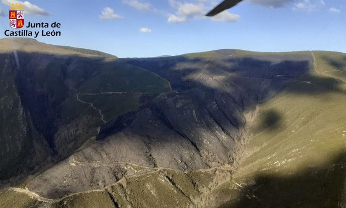Incendio en Villarubín.