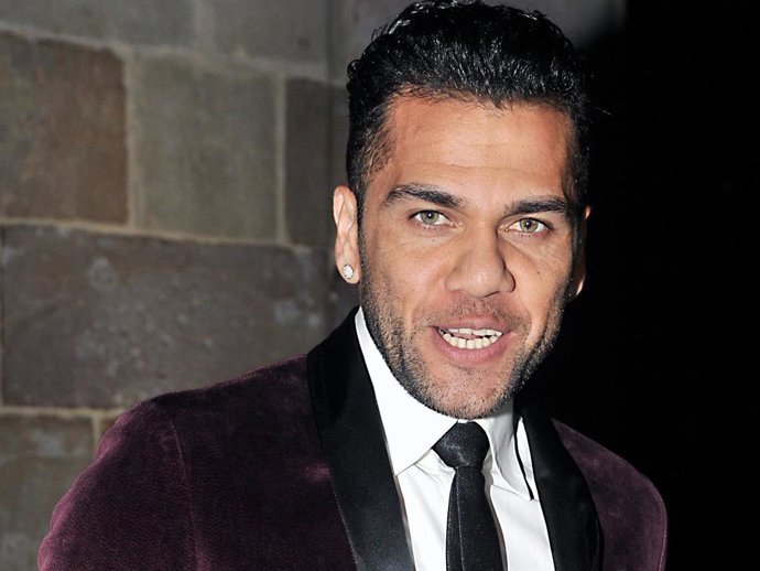 Archivo - El futbolista Dani Alves