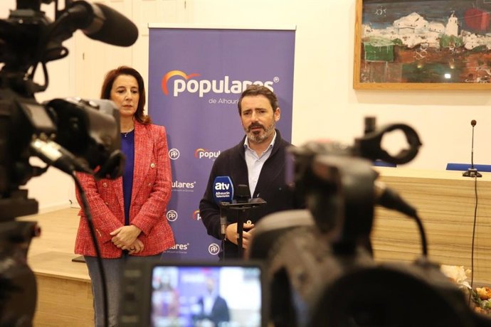 El coordinador general de campaña del PP de Málaga de cara al 28M y secretario general de la formación provincial, José Ramón Carmona.