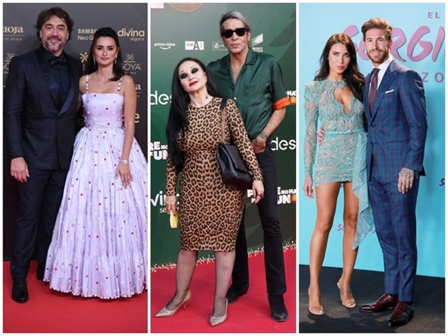 Alaska y Mario Vaquerizo, Penélope Cruz y Javier Bardem, y Pilar Rubio y Sergio Ramos encabezan el top 10 de las parejas más conocidas de nuestro país
