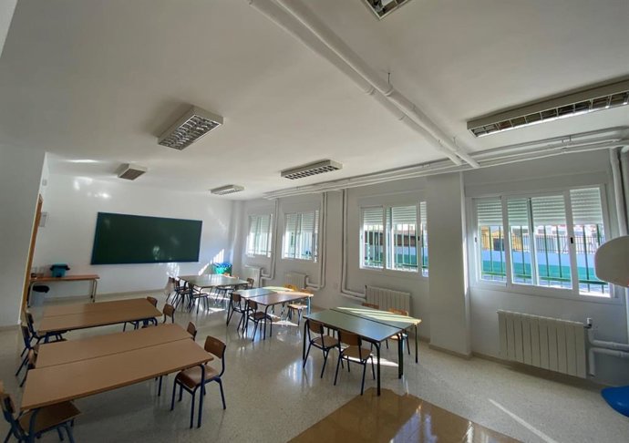 Junta invierte más de 318.000 euros en renovar el sistema de calefacción del CEIP Virgen de la Aurora