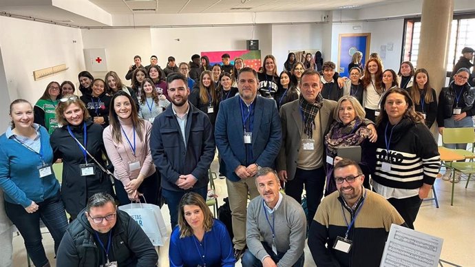 Participantes en el proyecto Erasmus+ del IES Sabinar de Roquetas de Mar (Almería)