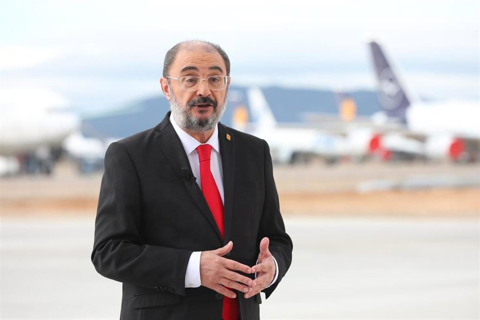 Archivo - El presidente del Gobierno de Aragón, Javier Lambán.