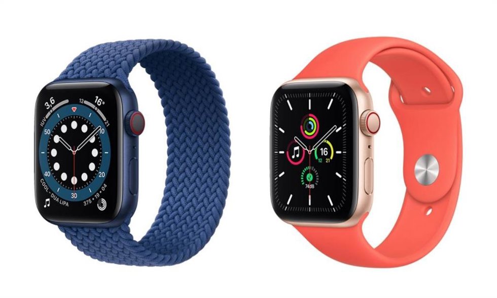 Archivo - Apple Watch 6 y Apple Watch SE