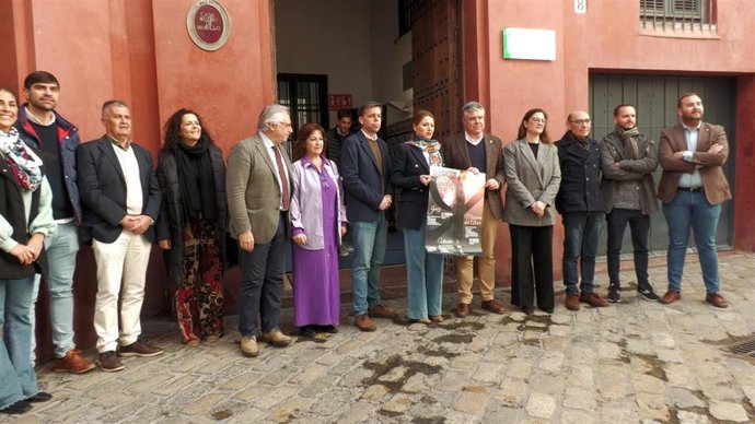 Presentación de la X edición de la Exaltación de la Saeta en el Instituto Andaluz del Flamenco (IAF).