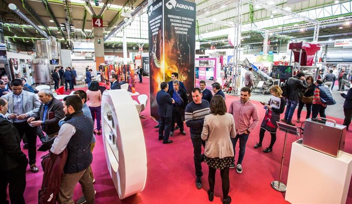 Archivo - Feria Zaragoza acoge, del 14 al 17 de febrero, en el Salón Internacional de Maquinaria, Técnicas y Equipos para bodegas, ENOMAQ 2023, y OLEOMAQ, TECNOVID, OLEOTEC y EBEER.