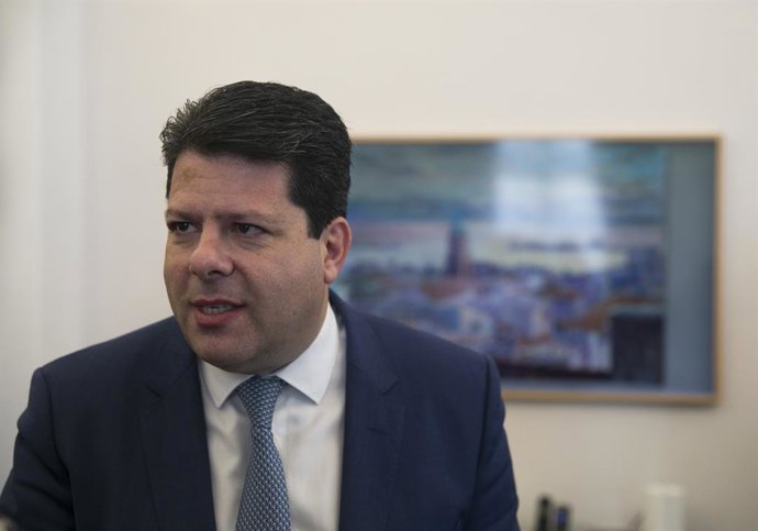 Archivo - El ministro principal de Gibraltar, Fabian Picardo