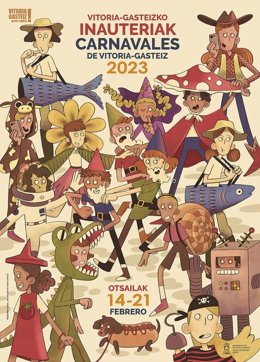 Los Carnavales de Vitoria-Gasteiz se celebran del 16 al 21 de febrero