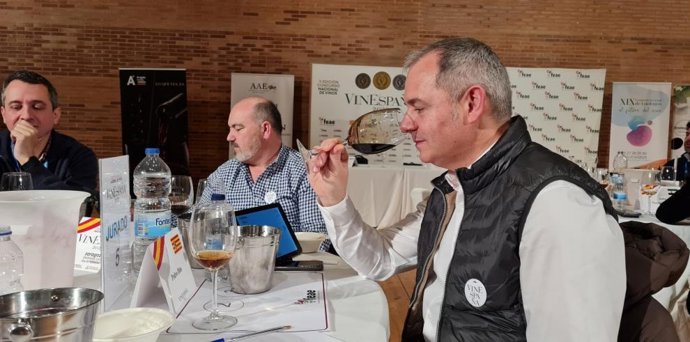 Los vinos aragoneses representan el 10% del total en el concurso nacional 'VinEspaña', celebrado en el marco de ENOMAQ.
