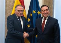 Albares aborda con los presidentes de Ceuta y Melilla el calendario para la apertura gradual de las aduanas