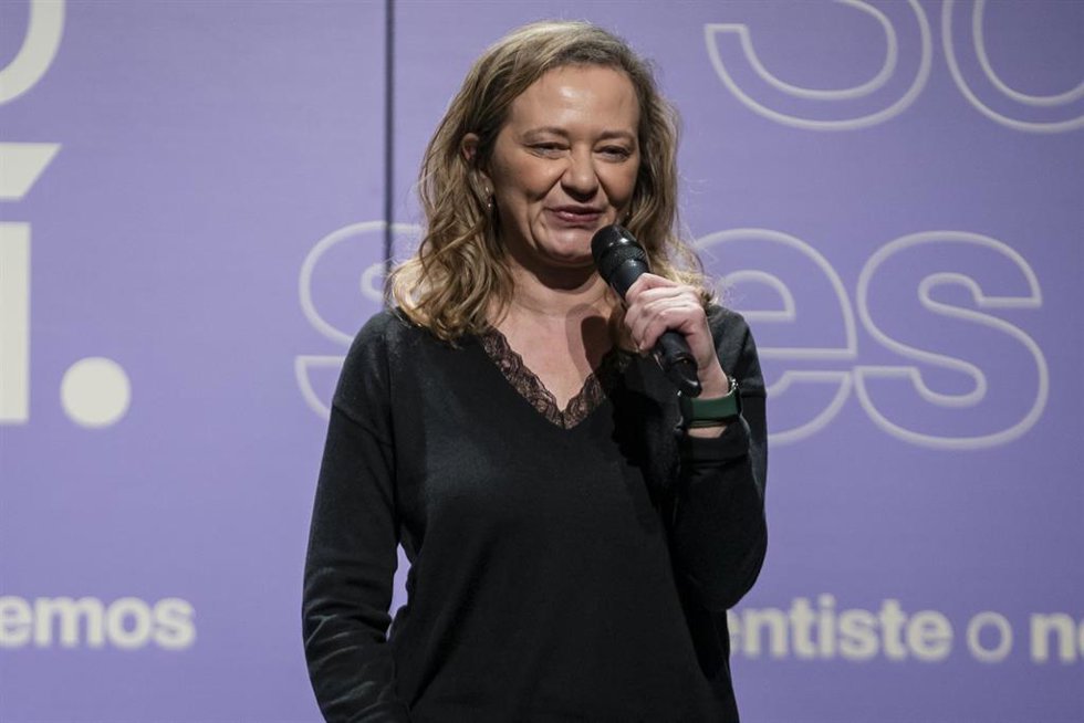 La delegada del Gobierno contra la violencia de género, Vicky Rosell.