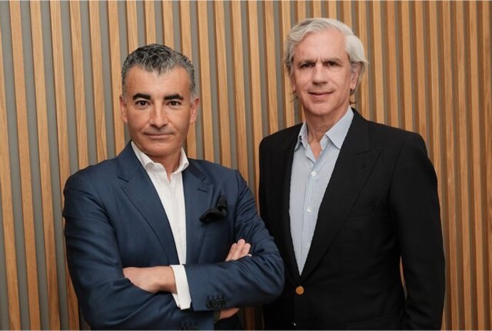 Los socios de Everwood Capital de transporte y logística, Juan José Andrés  y Francisco Diego.