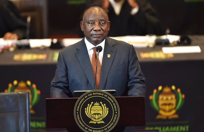 El presidente de Sudáfrica, Cyril Ramaphosa