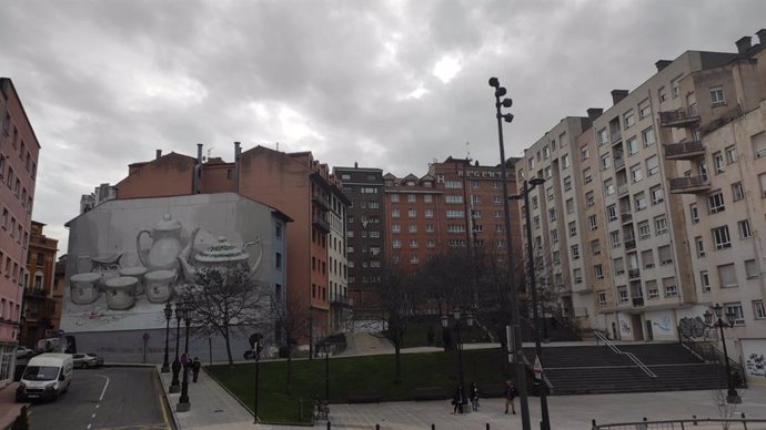 Archivo - Calles de Oviedo, en una imagen de archivo.