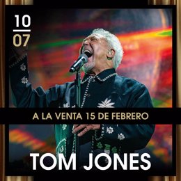 Cartel concierto Tom Jones en Starlite