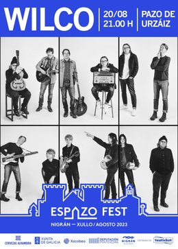 La banda americana Wilco es la primera confirmación de la tercera edición del Espazo Fest.