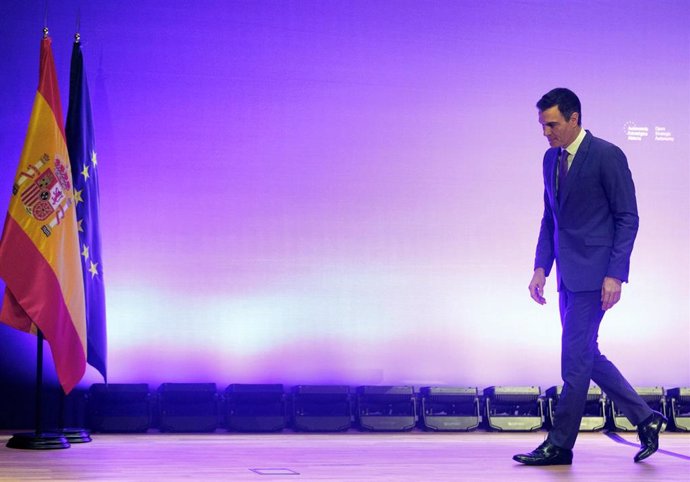 El presidente del Gobierno, Pedro Sánchez