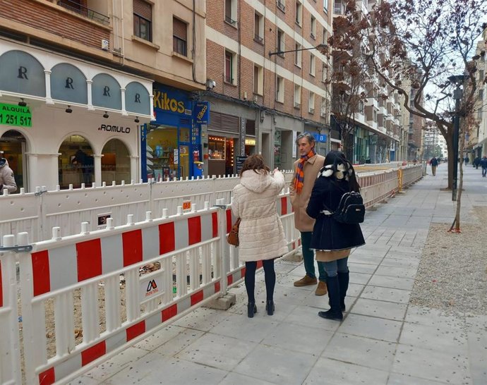 El PP desvela que el Gobierno local ha levantado la suspensión de obras de las Cien Tiendas pero "siguen paradas"