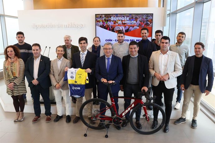 Presentación de la Cicloturista Coín-Caminito del Rey