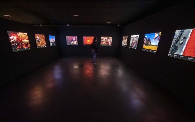 Una imagen del recorrido de la exposición