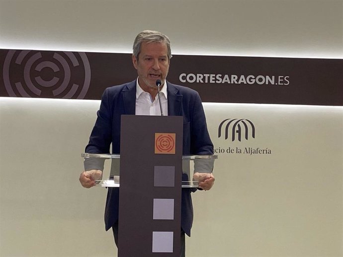 El líder de Cs Aragón, Daniel Pérez Calvo.