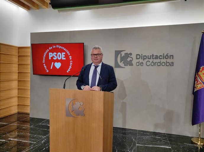 El portavoz del PSOE en la Diputación de Córdoba, Esteban Morales.