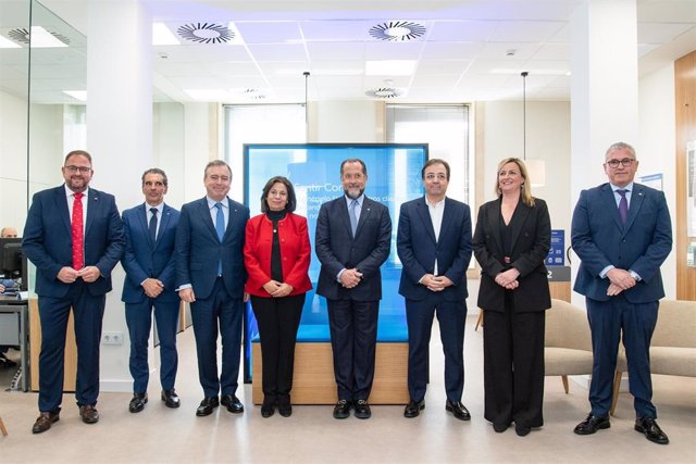 Inauguración de la sede de Abanca en Mérida