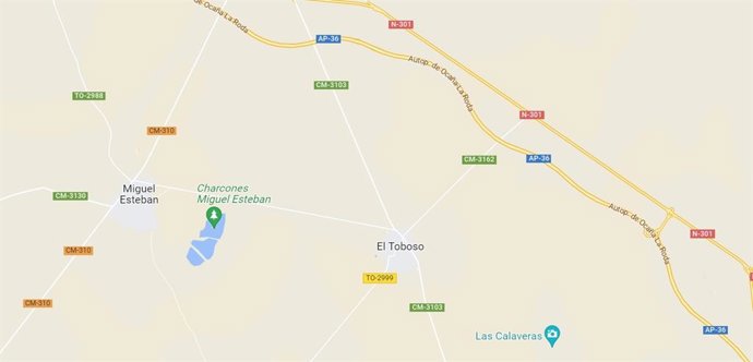 Imagen de El Toboso en Google Maps
