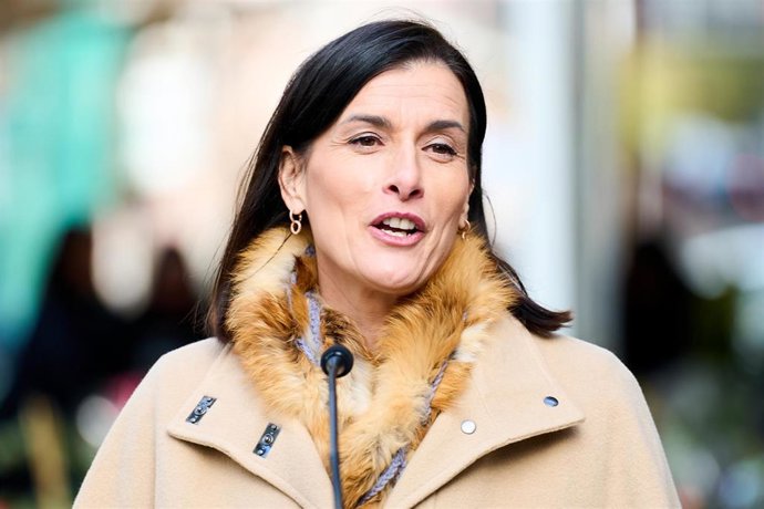 La alcaldesa de Santander, Gema Igual, interviene en un acto público del PP en Santander 