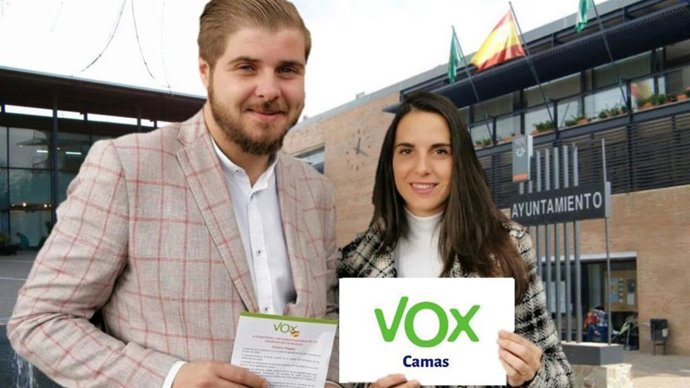 Los ediles de Vox en Camas