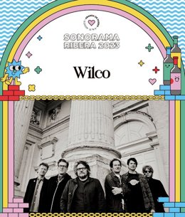 Anuncio de Wilco en el cartel del Sonorama 2023.