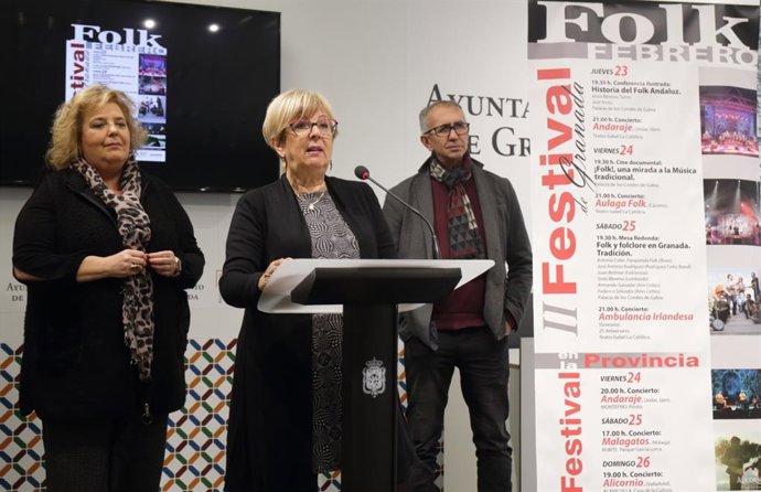 Presentación de la II edición del Festival de Folk de Granada.