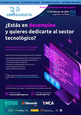 El programa 'Abriendo las puertas del mundo IT', enfocado para los más vulnerables, comenzará el 20 de febrero