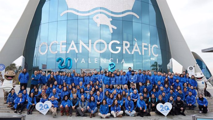Oceanogrfic de la Ciutat de les Arts i les Cincies celebra su 20 aniversario