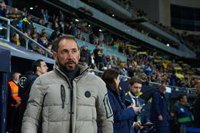 Machín: "Cualquier punto en el Bernabéu puede ser bueno"