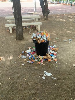 Situación del patio del instituto