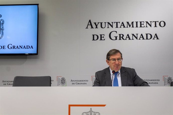 El portavoz del PP en el Ayuntamiento de Granada, Luis González, en imagen de archivo