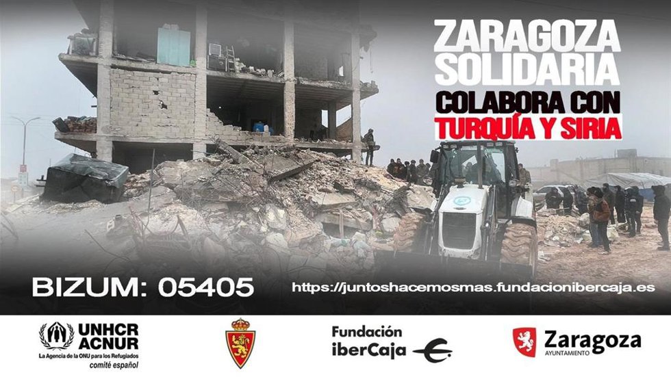 La campaña municipal de solidaridad con Turquía y Siria