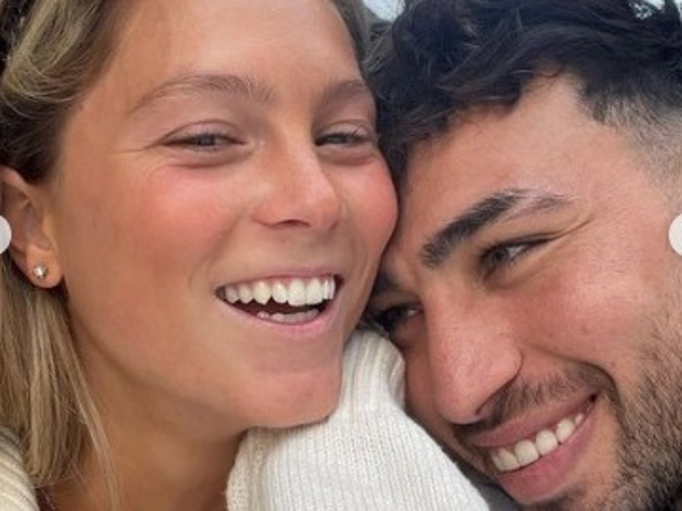 Andrea Dalmau comparte imágenes junto a su pareja Munir El Haddadi