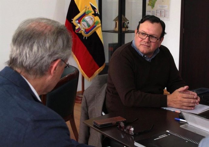 El ministro de Agricultura de Ecuador, Bernardo Manzano