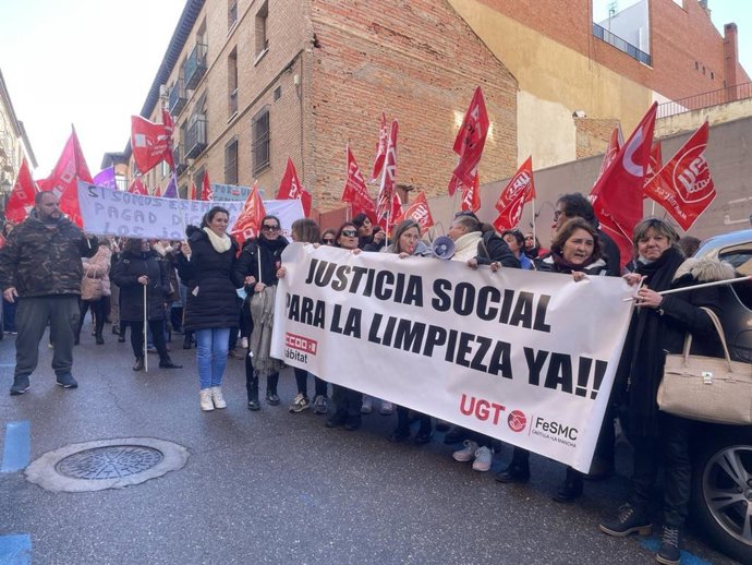 Movilizaciones trabajadores limpieza