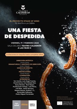 Usuarios y profesionales de INTRAS se suben este viernes a las tablas del Calderón en 'Una fiesta de despedida'.