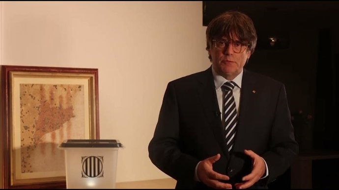 Archivo -  L'expresident de la Generalitat, Carles Puigdemont