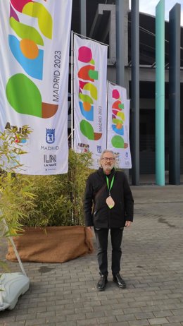 José Manuel Zúñiga, en el 49 Congreso Nacional de Parques y Jardines públicos