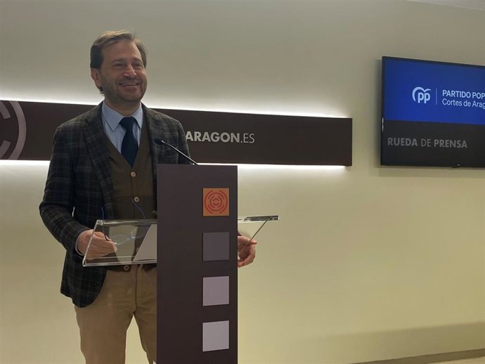 Fernando Ledesma, portavoz de Justicia del PP en las Cortes de Aragón